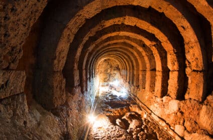 The most famous nekromanteion (or nekyomanteion), or oracle of the dead, of the ancient Greek world lies near the northwest shores of the Acherousian Lake,