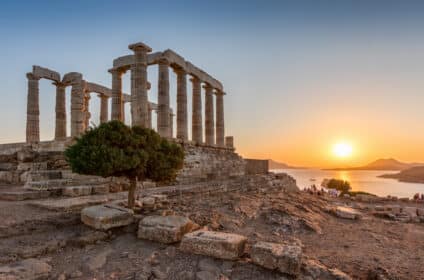 The Archaeological Site of Sounion