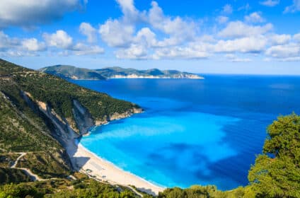 Myrtos beach