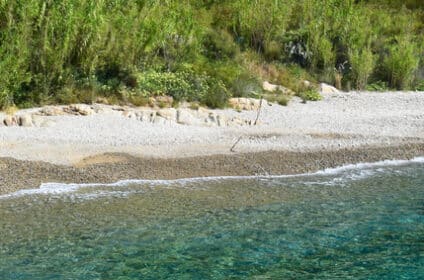 trapalo beach ikaria panoramic