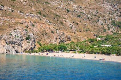 Souda beach in Plakias